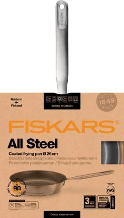 Fiskars Bratpfanne 26cm "All Steel"