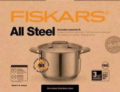 Fiskars Kasserolle 3,0L "All Steel" -Gehen Sie mit Möbeln groß raus. 285635fa5691221aa6b9e97c2f778c3d