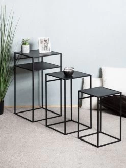 HAKU Möbel Beistelltisch 3er Set -Gehen Sie mit Möbeln groß raus. 301b50487ee3d914c5da94d45764c7a8