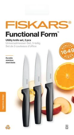 Fiskars Universalmesser 11cm 3-tlg.