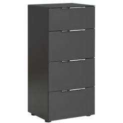 MAJA Möbel Kommode Mit Glastop "Trend"