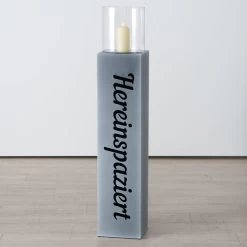 Boltze Windlicht "Hereinspaziert"