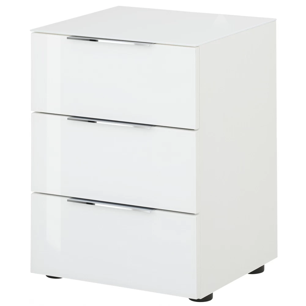 MAJA Möbel Nachtkommode Mit Glastop 12 MAJA Möbel Nachtkommode Mit Glastop – Bild 10