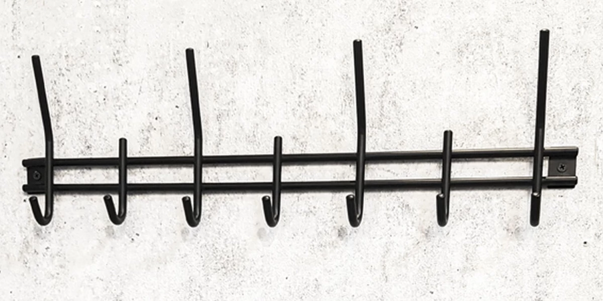 HAKU Möbel Garderobenleiste 6 HAKU Möbel Garderobenleiste – Bild 4