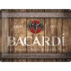 Nostalgic Art Nostalgic-Art Blechschild "Bacardi"
