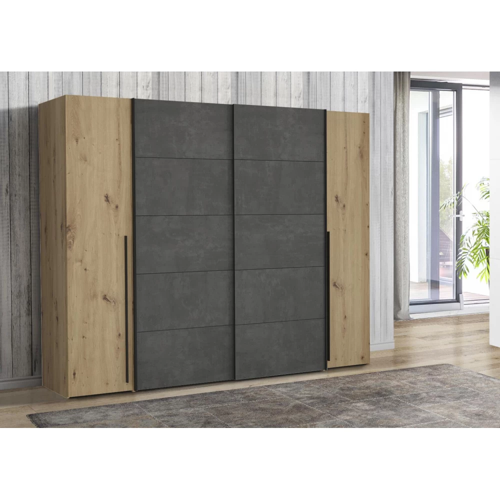 Forte Schwebetürenschrank "Narago" 4 Forte Schwebetürenschrank "Narago" – Bild 2