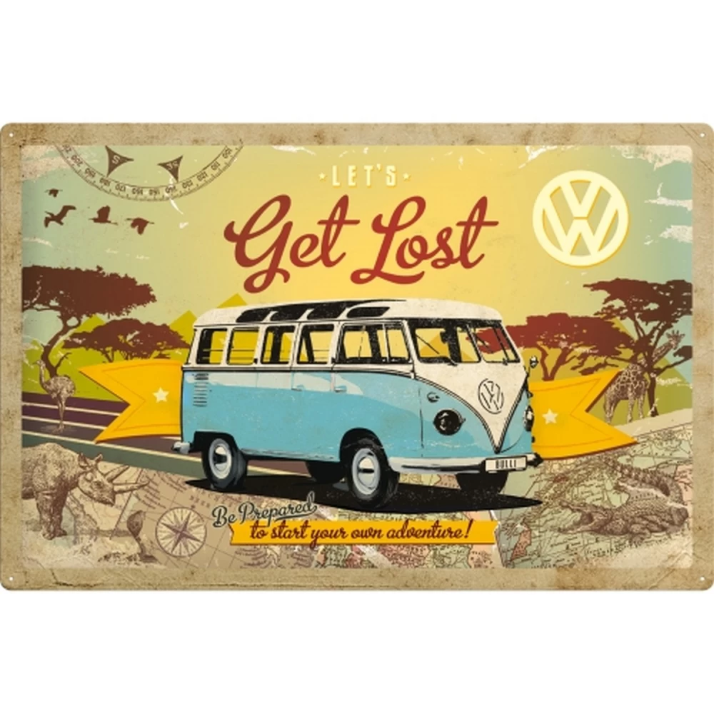 Nostalgic Art Nostalgic-Art Blechschild "Volkswagen" 3 Nostalgic Art Nostalgic-Art Blechschild "Volkswagen"