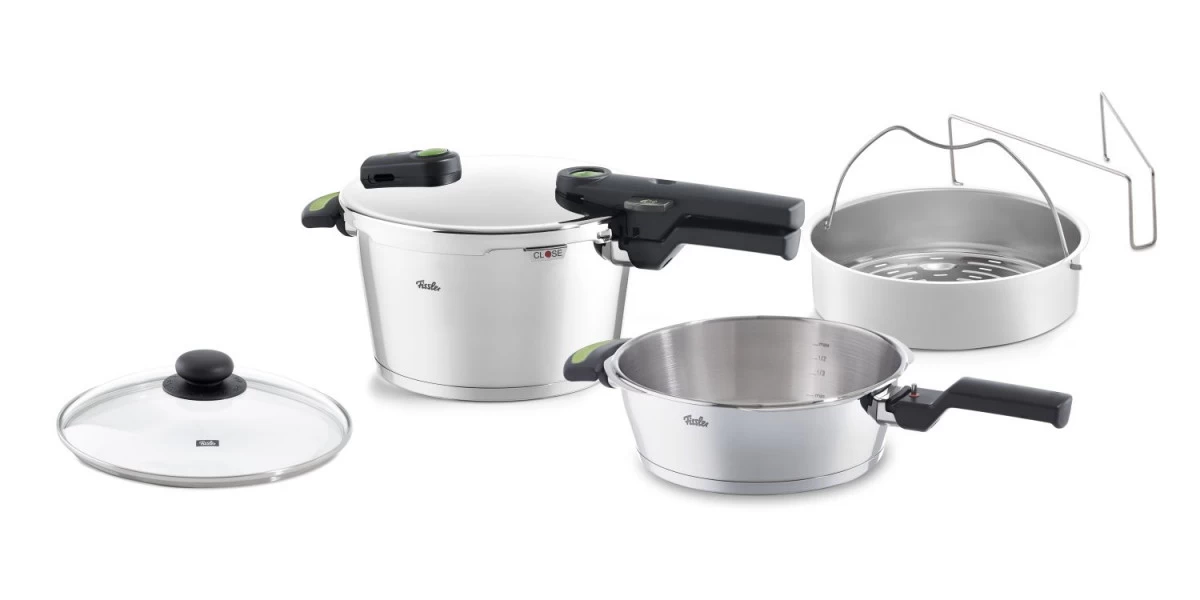 Fissler Schnellkochtopf-Set 3 Fissler Schnellkochtopf-Set