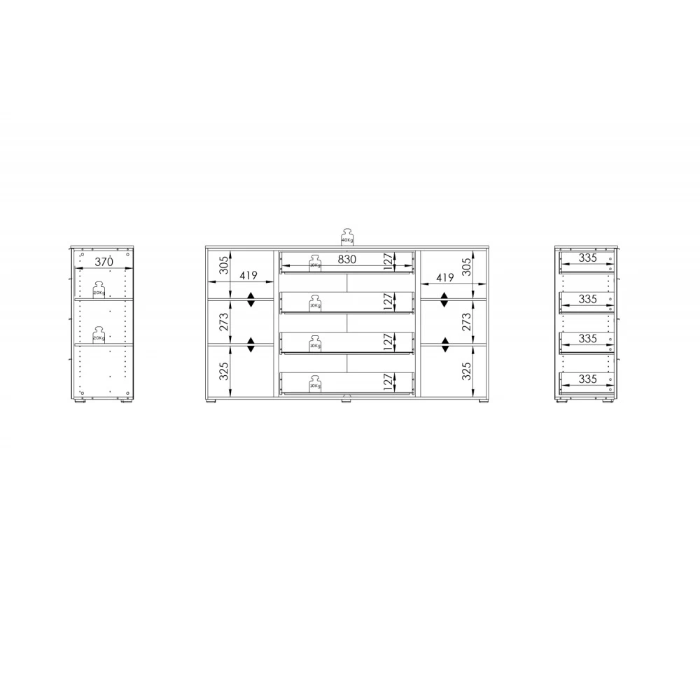 MAJA Möbel Kommode "Trend Wood" 8 MAJA Möbel Kommode "Trend Wood" – Bild 6