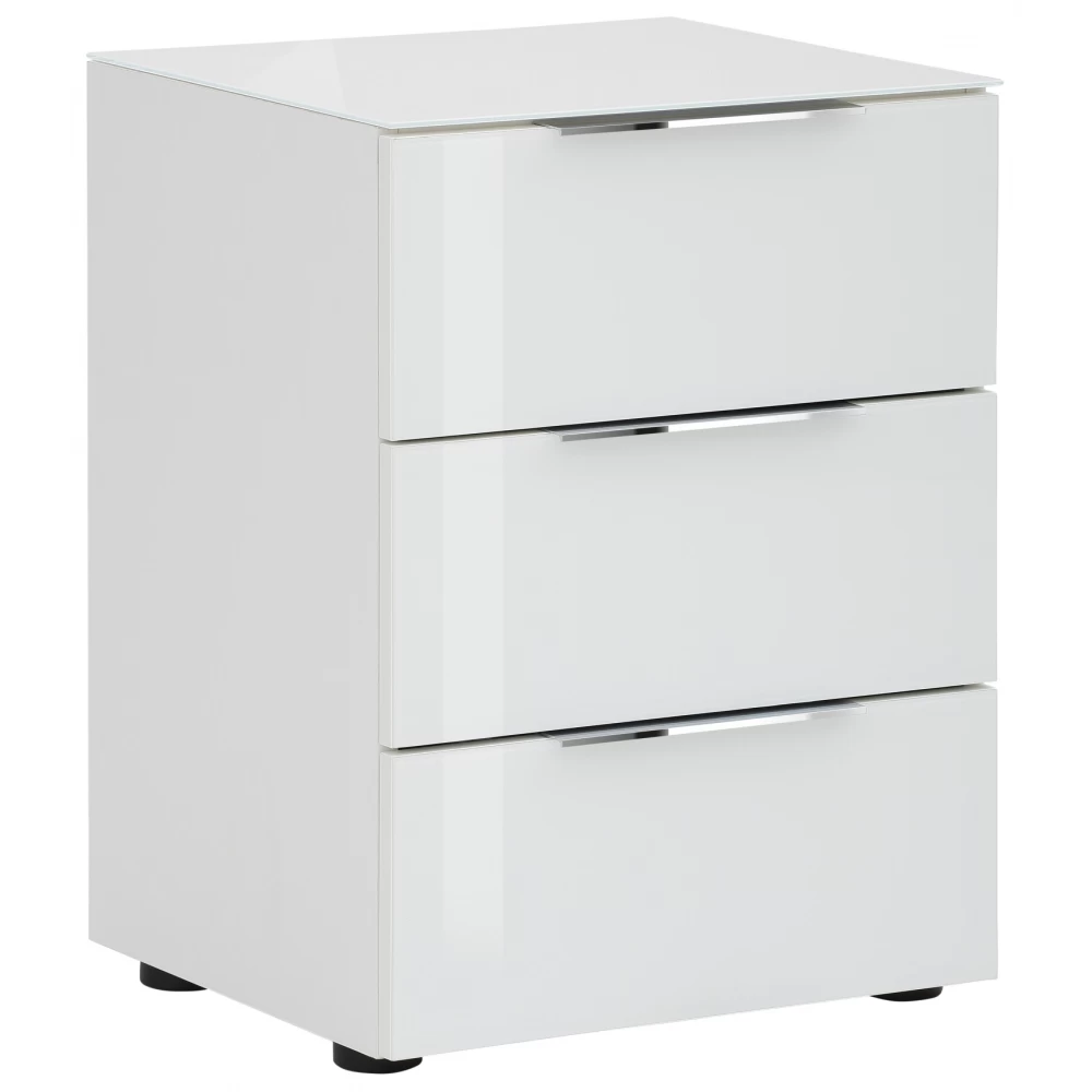 MAJA Möbel Nachtkommode Mit Glastop