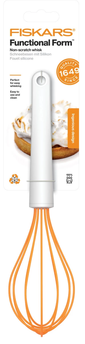 Fiskars Schneebesen Mit Silikon 3 Fiskars Schneebesen Mit Silikon