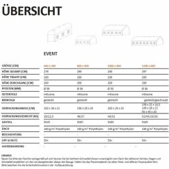 Siena Garden Pavillon "Event" -Gehen Sie mit Möbeln groß raus. ed949e8f21740fdfc5bf8913b36d8f76